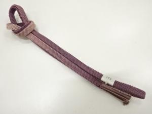 未使用品　正絹　手組帯締め